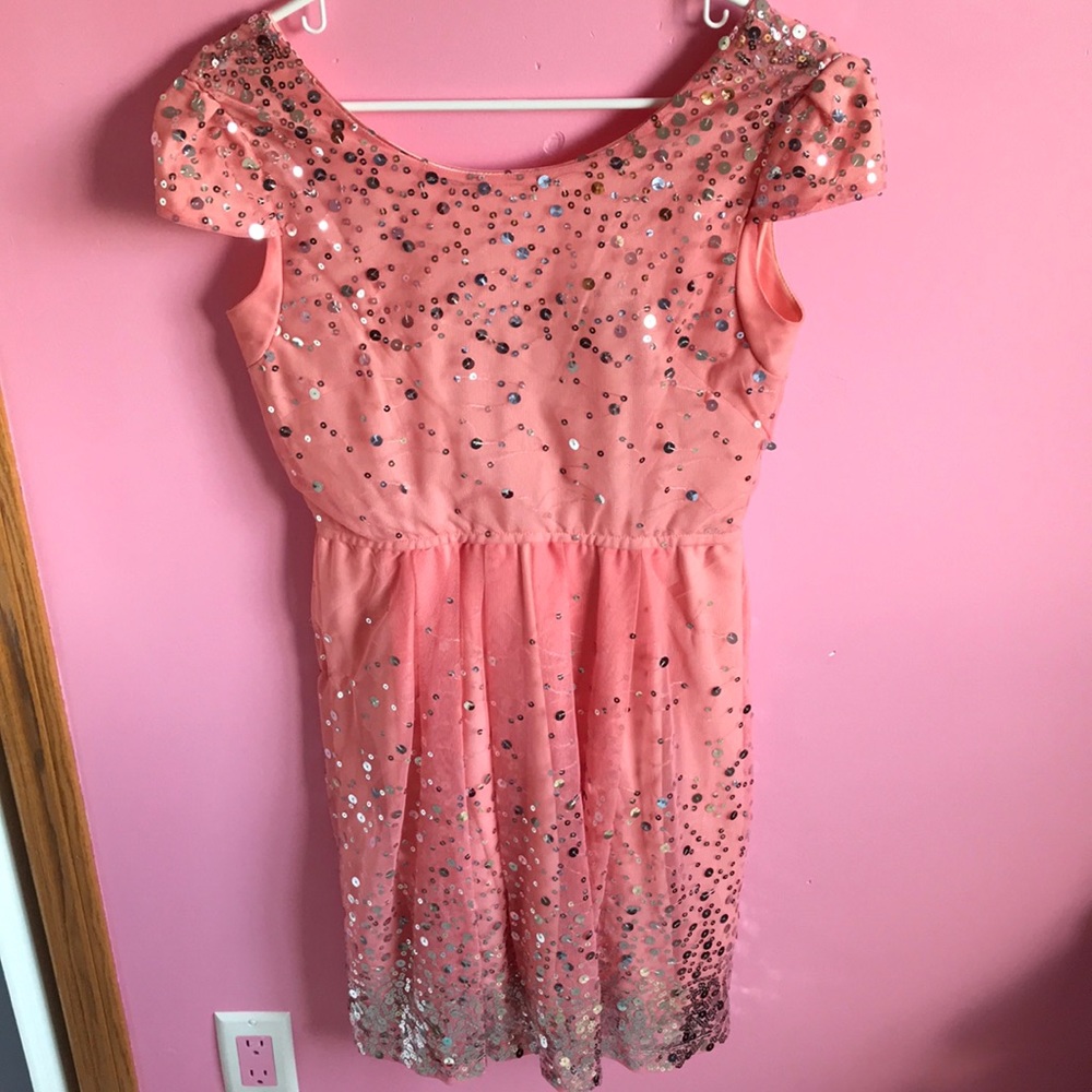 Pink formal dress